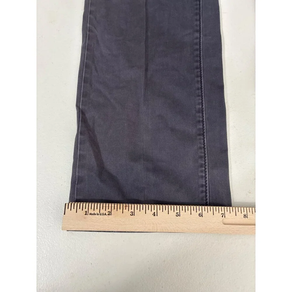 Dockers Mens Classic Fit Gray Pants 31x30 Cotton Blend Straight Leg Casual Wear